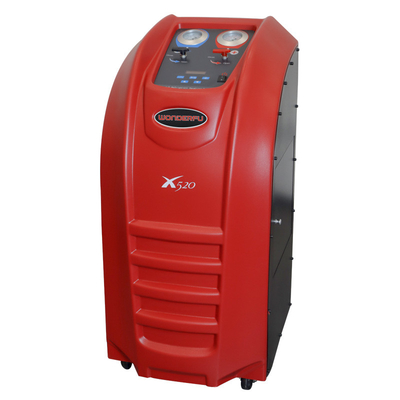 Urządzenie do odzyskiwania czynnika chłodniczego w czerwonej obudowie Wyświetlacz Blacklit X520