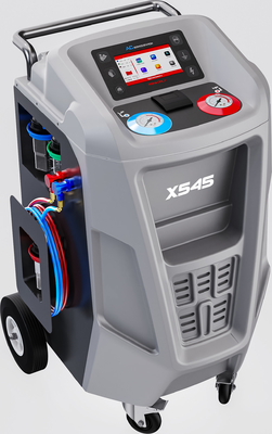 W pełni automatyczna maszyna do odzyskiwania czynnika chłodniczego Grey X545 R134a z drukarką bazy danych